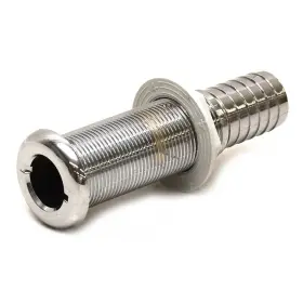 Th-1200xlcp-dp T-h Marine Supplies Boat Straight Thru Hull 1 1/8 Inch Chrome