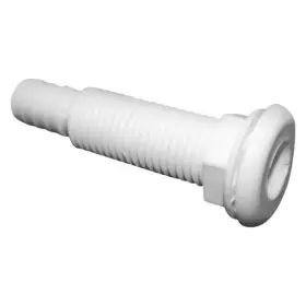 Th-752xl-dp T-h Marine 1 Inch Hole Plastic White Thru-hull Fitting For 3/4 D Hose Packaged