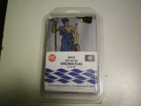93132 Taylor Made #93132 Virginia Nylon Flag 12 Inch X 18 Free Freight
