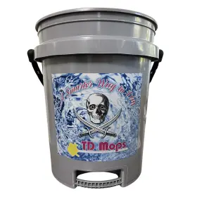 Td Mop 850005213574 Grip Bucket - Gray 5 Gallon