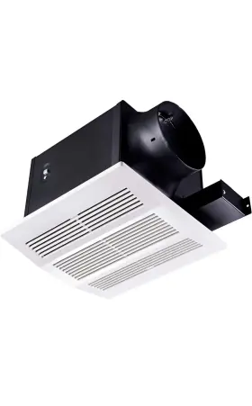 Td-bf-10-h Tech Drive Super Quiet 110 Cfm 1.5 Sones 110cfm With Humidity Sensor White