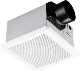 Td-bf-15l Tech Drive Bathroom Exhaust Fan 90 Cfm 1.5 Sone Very Quiet 90cfm White