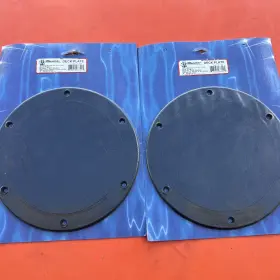 Sdp-2-dp Th Marine Black Plastic Boat Floor Screw Down Cover Plate 8 Inch Lot Of 2