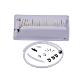 Wdhh-25w-c-dp Th Marine 25ft Washdown Hose Holder/straight Nozzle - White