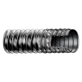 4023006 Trident 50ft L X 3 Inch D Black Vinyl Wire Supported Ventilation Hose