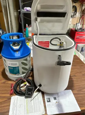 1601-1720 Trident Marine Lpg/propane Gas Tank System Locker Kit And Lp Control