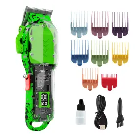 Tuanchuanrp 717225743505 Professional Hair Clippers For Men Cordless Green