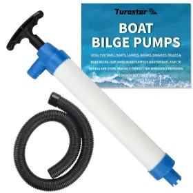 Bbp-01 Turmaster Hand Bilge Pump Manual Water For Kayaks Canoes And Boats Emergency Han