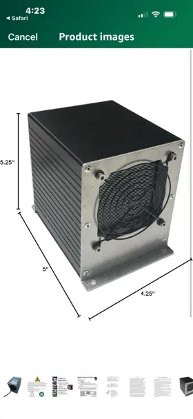 45-700w Twin Hornet 45 Boat Bilge Engine Compartment Heater 700w