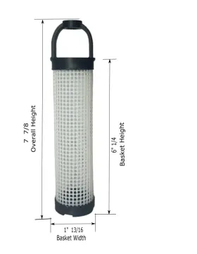 Ubp-perko-pp-599 Unique Boat Parts Perko 599 Polypropylene Sea Strainer Basket