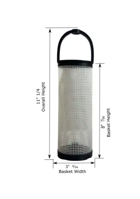 Ubp-perko-pp-899 Unique Boat Parts Perko 899 Polypropylene Sea Strainer Basket