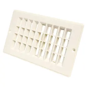 A10-3364vp Valterra 4 Inch X 8 Off White Dampered Floor Register