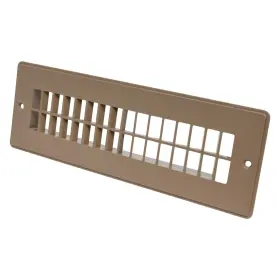 A10-3365vp Valterra - 2.3 Inch X 10 Light Brown Undampered Floor Register