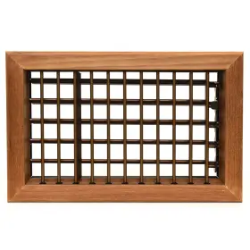 Tc2515 Velair Boat Air Vent Cover Teak 11 1/4 X 7 Inch