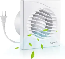Lfww-13l Venta Marketing 6 Inch Exhaust Fan Quiet 1.5 Sones Bathroom White