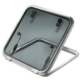 Alt4747sl Vetus Altus 18.5 Inch L X W Silver Anodized Square Frame Hatch