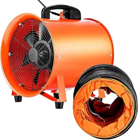 Vevor 601285868424 10 Inch Portable Ventilator Fan High Velocity With Hose