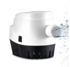 Cdb1100gph00evrjv Vevor Bilge Pump 1/7 Hp 1100gph 12-volt Automatic Submersible Utility