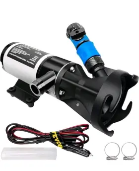 Fcjzbzld12gpm9uo0 Vevor Rv Macerator Pump Water Waste 12v 12 Gpm Self-priming 16 Ft Head