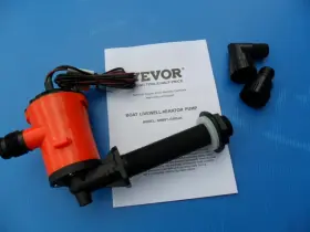 Nmbp1-g800-05 Vevor New Boat Livewell Aerator Pump No