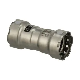 91115 Viega Megapress 316 Fkm 1-1/4 Inch Coupling With Stop Upc