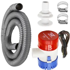 Fxxt344 Vkinman Submersible Boat Bilge Water Pump Plumbing Kit Pvc Hose