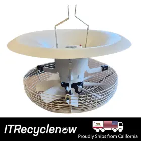T6d40k4m81160 Vostermans Ventilation Bv New Multifan 16 Inch Vertical Recirculation Fan 3-phase 3120 Cfm 460v
