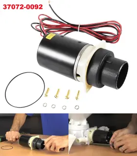 37072-0092 Vsshop Vsqp1759 Motor Pump 12v Quiet Flush&designer Series Electric Toiletsfor Jabsco