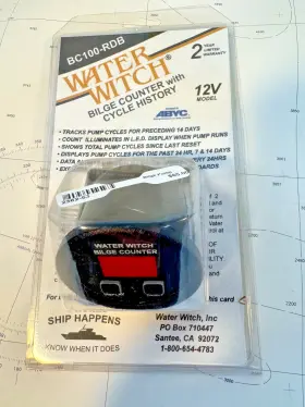 Bc100-rdb Water Witch Bilge Pump Cycle Counter - Bc100rd