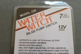 Ww-230 Water Witch Automatic Bilge Pump Switch 12 Volt New In Box