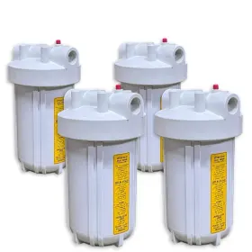 Fh5000ww1pr Watts Flowmatic 4-pk 10 Inch Full Flow Water Filter Housing