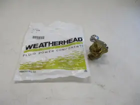 11135 Weatherhead Multiple 3-way Shut Off Vavle For Fluids Brass Marine Boat