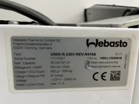 Wbcl1203001c Webasto Chiller V50 Blue Cool V-series