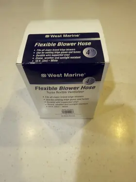 West Marine 14018923 4 Inch Blower Hose - 10 Feet Model #14018923