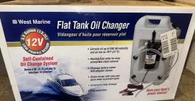 14557417 West Marine Flat Rank Oil Changer 3.5 Gal. 12v Pn