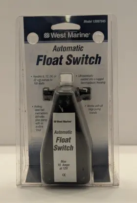 13997945 Westmarine Automatic Float Switch Max 15 Amps At 12b Pn New Item