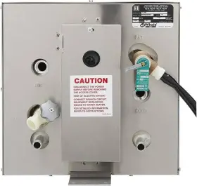 Whale 766478947673 F700 Seaward 6 Gallon Water Heater With Front Exchanger 120 Volt