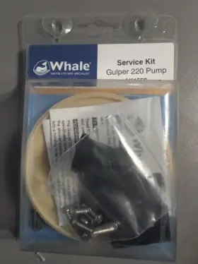 Ak1550 Whale Gulper 220 Pump Service Kit New