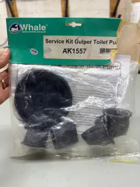 Ak1557 Whale Gulper Toilet Pump Service Kit