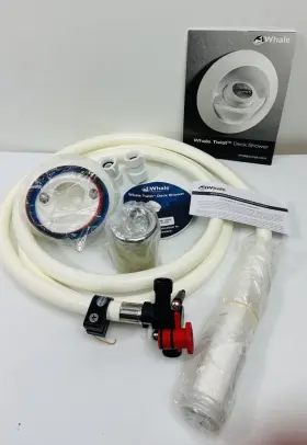 Ds0013b Whale Twist Deck Shower - Mixer Handset #ds0013b