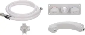 Rt2498 Whale Elegance Combination Faucet/shower Pull-out Handheld White