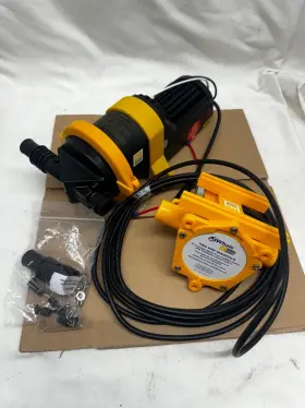 Wm8284 Whale Water Systems Gray Ic Waste Pump 12v Automatic Removal 5 Gal/min