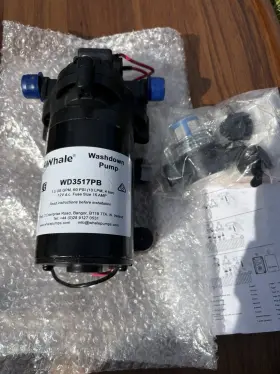 Whale Wd3517pb 12v 3.5gpm Washdown Pump For Spraying Your Boat Clean With 60psi