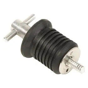 S-0288c Whitecap 1 Inch D Aluminum Twist-turn Bailer Drain Plug