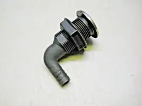 S-3807 Whitecap Nylon And Stainless Steel 90 Degree Thru Hull Fitting