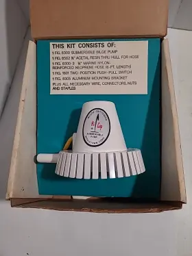 8301 Wilcox-crittenden #8301 Submersible Bilge Pump Kit In Box. Hi Cap Usa