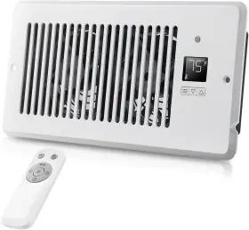 Fw-92 Xtop Window Register Booster Vent Fan For 4 Inch X 10 Hole 10inch White