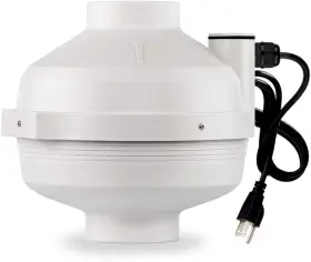 Pf-100 Xyfair Xyf Air Radon Mitigation Fan 4 Inch 190cfm 4-inch Floralwhite
