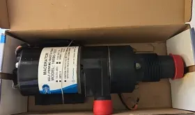 18590-1001 Xylem New Jabsco Self-priming Macerator Pump 24v Dc Sealed 1-1/2 Inch In 1 Out