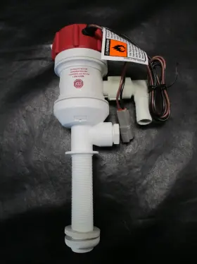 403stc90dm Xylem Rule Tournament Series Livewell Pump 800 Gph White And Red Boat
